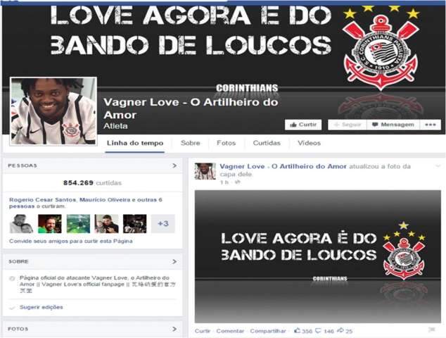 Tim&atilde;o acerta contrata&ccedil;&atilde;o de Vagner Love, que se diz &ldquo;mais um louco&rdquo;
