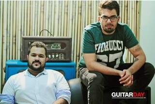 Ton Alves e Cauê Gutierrez são os idealizadores do encontro de guitarristas (Foto: Divulgação)