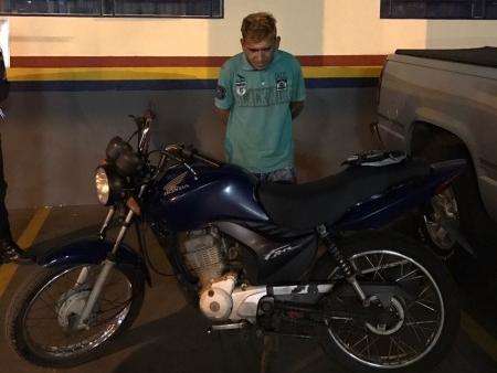 Guarda prende integrante do PCC que estava evadido e recupera moto