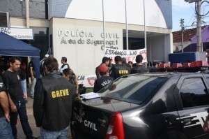 Pol&iacute;cia Civil garante que greve est&aacute; protegida pela constitui&ccedil;&atilde;o