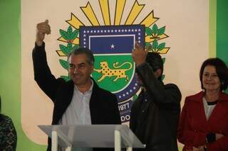 PSDB deu a volta por cima com a eleição de Reinaldo Azambuja e promete sair forte em 2016 (Foto: Marcos Ermínio)