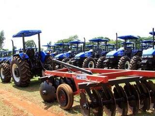 As máquinas são incrementos na produção dos pequenos agricultores beneficiados (Foto: Divulgação)