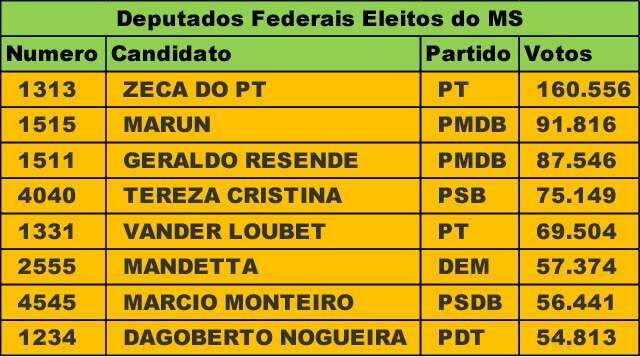 Dos 8 deputados federais, metade estreia no Congresso Nacional