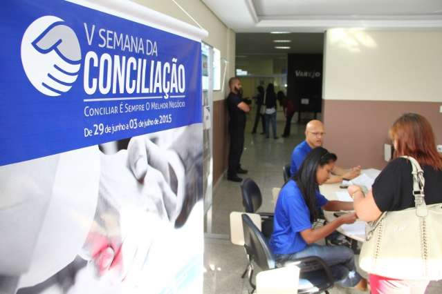Semana da Concilia&ccedil;&atilde;o acaba hoje, mas atendimento segue at&eacute; &agrave;s 18h 