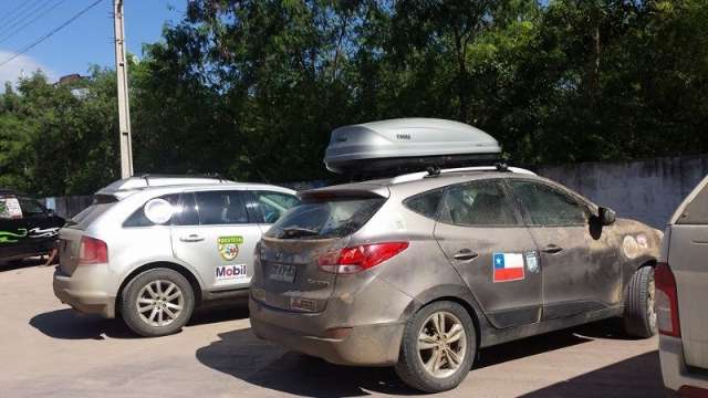 Grupo de 100 chilenos e colombianos chega a Corumb&aacute; para a Copa do Mundo