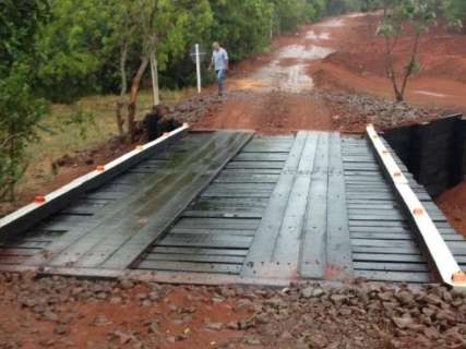 Prefeitura vai trocar pontes de madeira por concreto armado na zona rural