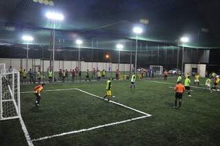 A Arena Vip disponibiliza dois campo de futebol, além de outros benefícios (Foto: João Garrigó)