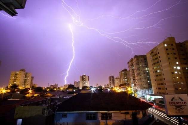 S&oacute; na primeira semana de janeiro, mais de 26 mil raios ca&iacute;ram em MS