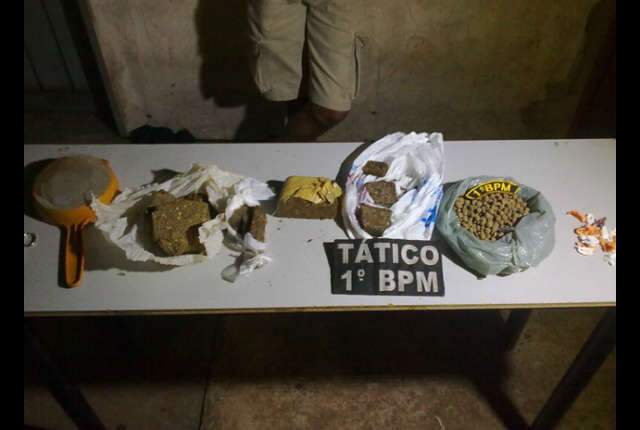  PM fecha boca-de-fumo que funcionava em residencial no Lar do Trabalhador  