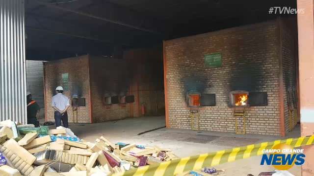 37 toneladas de drogas apreendidas no estado foram incineradas nesta ter&ccedil;a-feira
