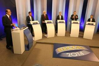 Último debate foi marcado pela grande aparição dos candidatos com menor tempo de propaganda eleitoral (Foto: Marcelo Victor) 