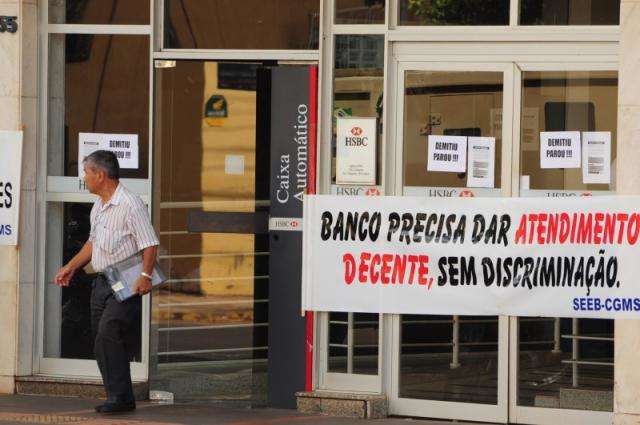 Banc&aacute;rios "fecham" duas ag&ecirc;ncias em Campo Grande