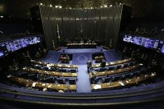 Senadores durante votação no plenário, nesta quarta-feira. (Foto: Fabio Rodrigues Pozzebom/Agência Brasil/Agência Brasil)