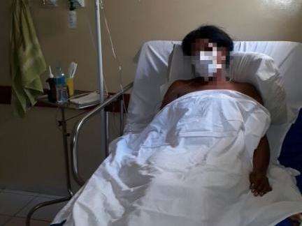 Na fila de espera, mulher &eacute; internada em UBS com ajuda de filho de 3 anos