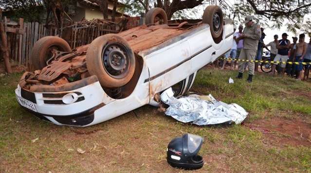 Jovem de 16 anos morre em acidente de carro em Ivinhema