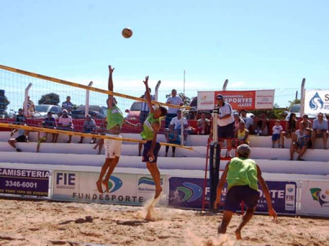  Definidos classificados &agrave; principal do estadual de v&ocirc;lei de praia masculino