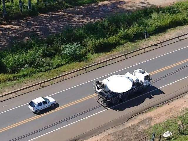 Durante opera&ccedil;&atilde;o nas rodovias, PRF utiliza drones para ajudar em flagrantes