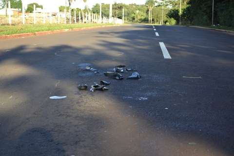 Motociclista morre ao invadir pista e atingir veículo na região do Parati