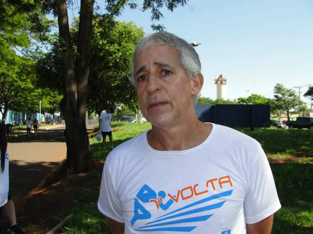  Cerca de 500 pessoas participaram da primeira edi&ccedil;&atilde;o da Corrida Volta UFMS