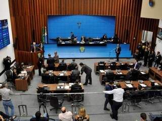 Plenário da Assembleia Legislativa (Foto: Divulgação/ALMS)