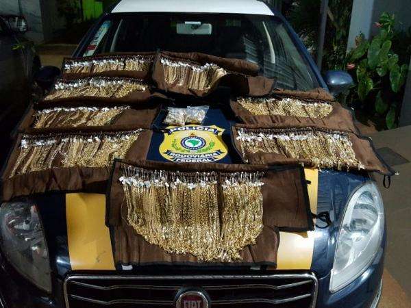 Homem &eacute; preso com joias em ouro sem nota que venderia por R$ 800 mil