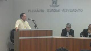 Érico falou à CPI do Calote na segunda-feira (Foto: Helton Verão)