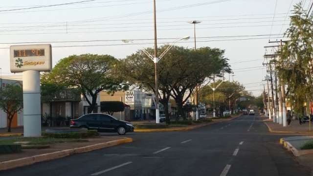 Mesmo sem chuva, temperatura cai para 10 graus ap&oacute;s calor&atilde;o de 31&deg;C