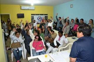 Categoria votou decisão de greve na sexta-feira (Foto: Divulgação/Seta)