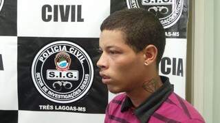Edson Farias Pires, 21 anos, que confessou participação no crime. (Foto: Ricardo Ojeda/ Perfil News)