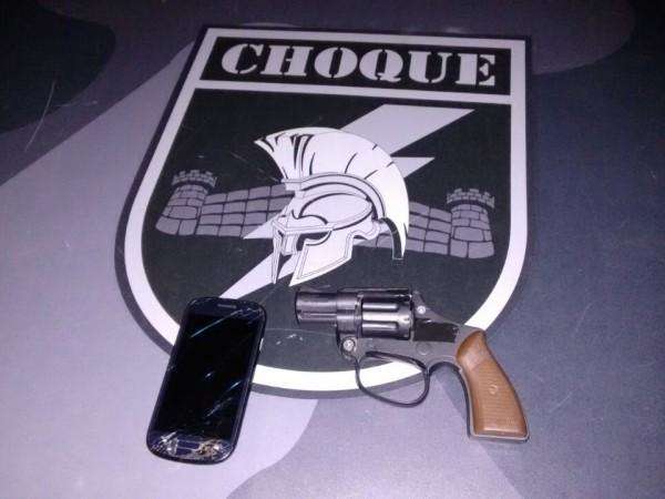  Dupla que praticava roubo com arma de brinquedo &eacute; presa 