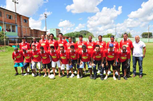  Confiante, elenco do Comercial se apresenta e fala em vit&oacute;ria sobre Vasco
