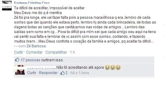  Morto em colis&atilde;o era violeiro e animava grupo de amigos
