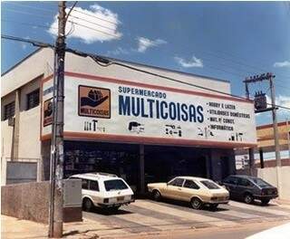 Primeira loja Multicoisas em Campo Grande, na avenida Fernando Corrêa da Costa.