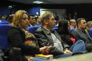Alcides Bernal participou do encontro e falou da situação da Capital. (Foto: Alcides Neto)