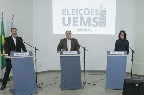 Universidade Estadual de MS faz elei&ccedil;&atilde;o para reitor com tr&ecirc;s candidatos