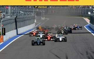 Nico Rosberg venceu a prova de ponta a ponta na Rússia (Foto: Divulgação - Fórmula 1)