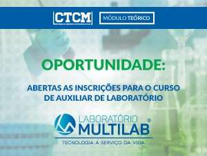 Multilab abre curso nas tardes de s&aacute;bados para Auxiliar de Laborat&oacute;rio