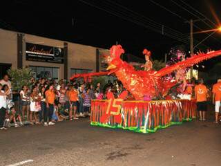 X-15 é a campeã do Carnaval 2012 de Três Lagoas. (Foto: Divulgação)