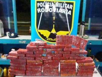Pol&iacute;cia apreende 62 quilos de coca&iacute;na que renderiam R$ 1,5 milh&atilde;o ao traficante