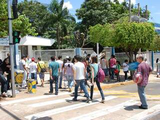 Em MS, 88 mil estudantes fizeram exame em outubro. (Foto: Pedro Peralta)