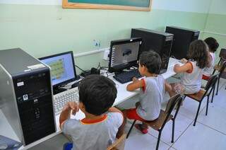 Além de abrigo para crianças em situação de vulnerabilidade, Lar Santa Rita mantém centro de educação infantil (Foto: A. Frota/Diário MS)