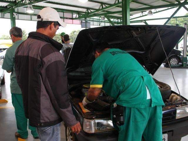 Detran vai cobrar R$ 11 de empresas credenciadas a cada vistoria veicular