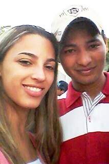 Simone e o ex-namorado, Wilker Oliveira. (Foto: Reprodução Facebook)