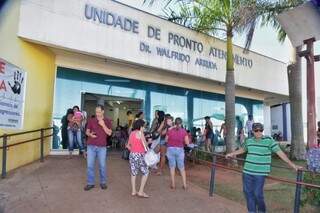 Paciente aguardou transferência na UPA Coronel Antonino. (Foto: Arquivo/Campo Grande News)
