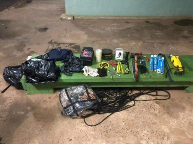 PM prende 5 suspeitos de planejarem furto a cooperativa de cr&eacute;dito