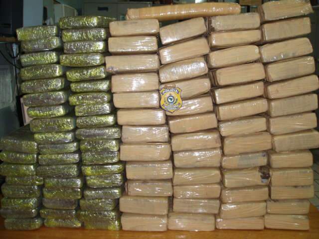  PF apreende mais de duas toneladas de maconha em Dourados