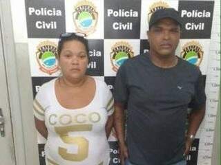 Casal é de Minas Gerais e foi preso na semana passada (Foto: Polícia Civil/Divulgação)