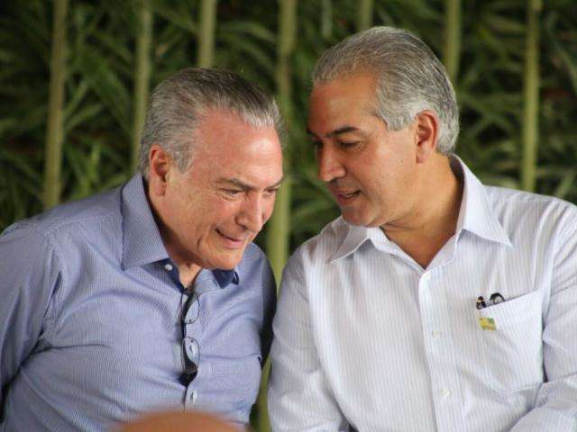 Em MS, Michel Temer se diz tranquilo sobre rela&ccedil;&atilde;o com a C&acirc;mara