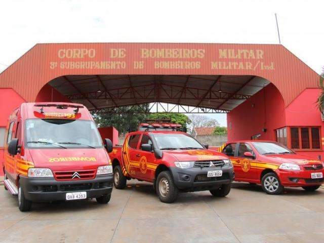 Bombeiros do 3&ordm; Subgrupamento recebem refor&ccedil;o de tr&ecirc;s novas viaturas