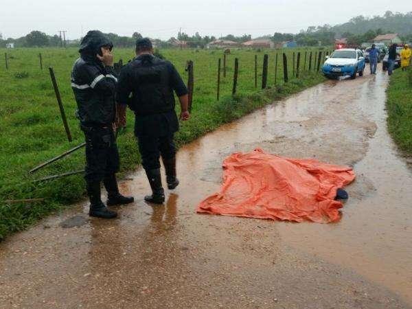 Mulher morta por raio saiu de casa durante chuva para ir &agrave; padaria